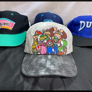 Super Mario Bros Snapback Hat